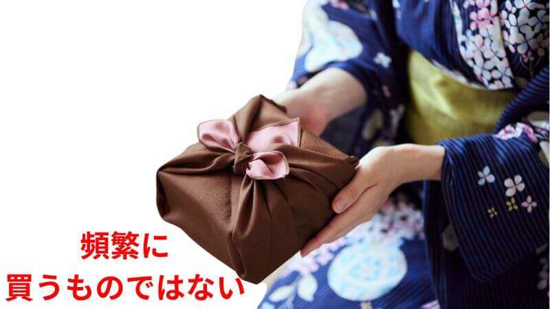 風呂敷を使っている様子