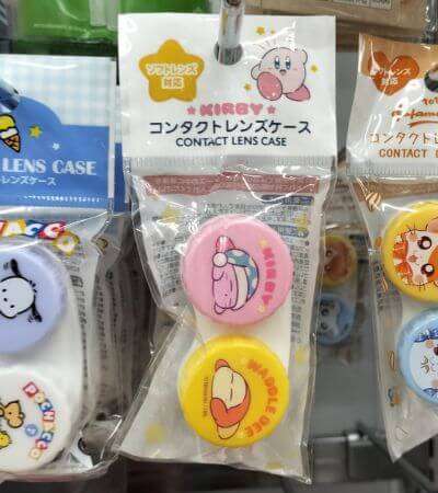 星のカービィのコンタクトケース